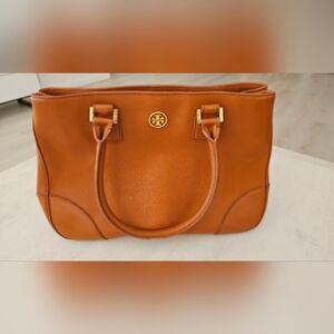 Tory Burch Brown Leather Tote